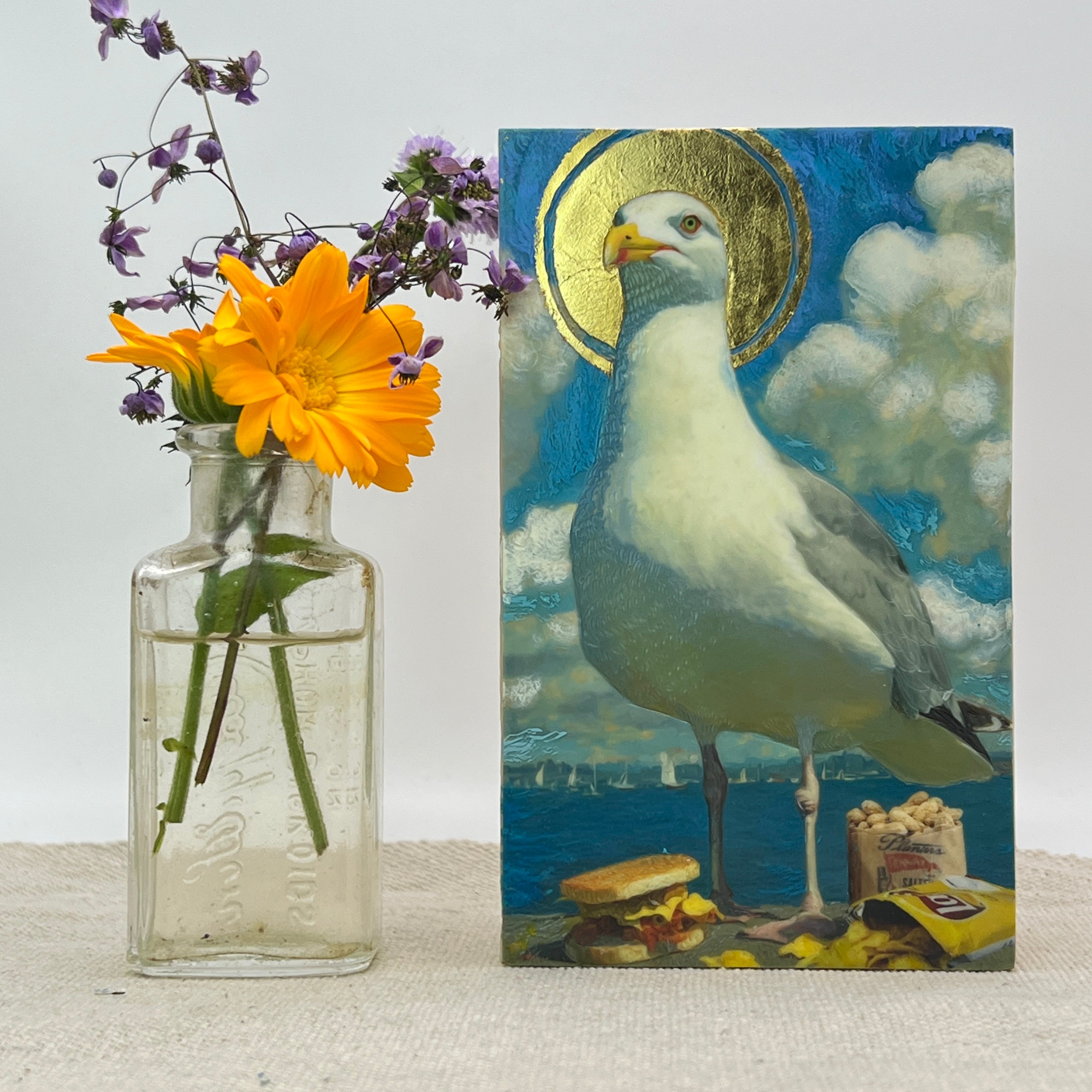 "Bird Saint - Seagull" - Dominique Gustin