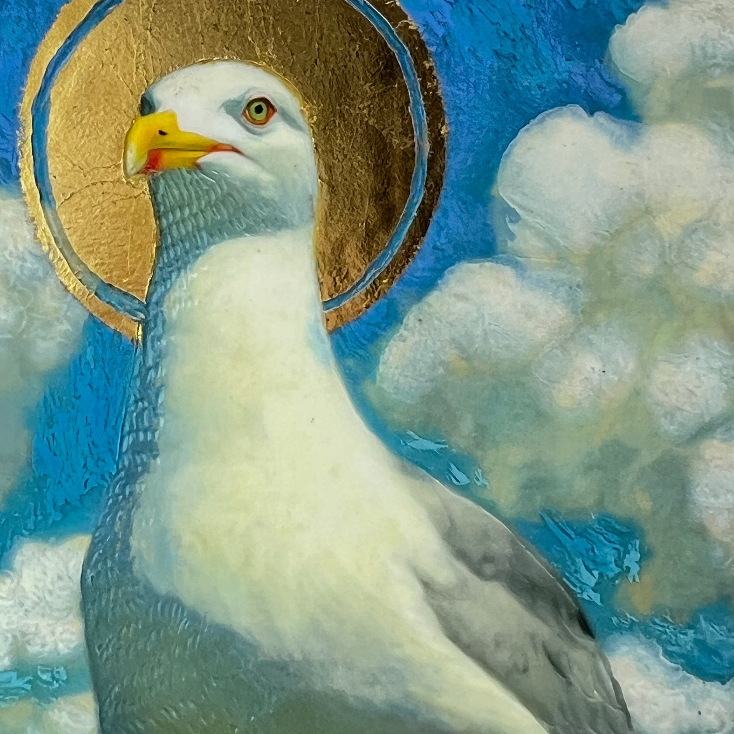 "Bird Saint - Seagull" - Dominique Gustin