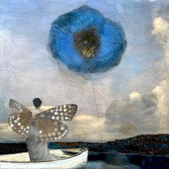 "Somnmigratory Voyage: October-The Coast of Indigo" - Dominique Gustin