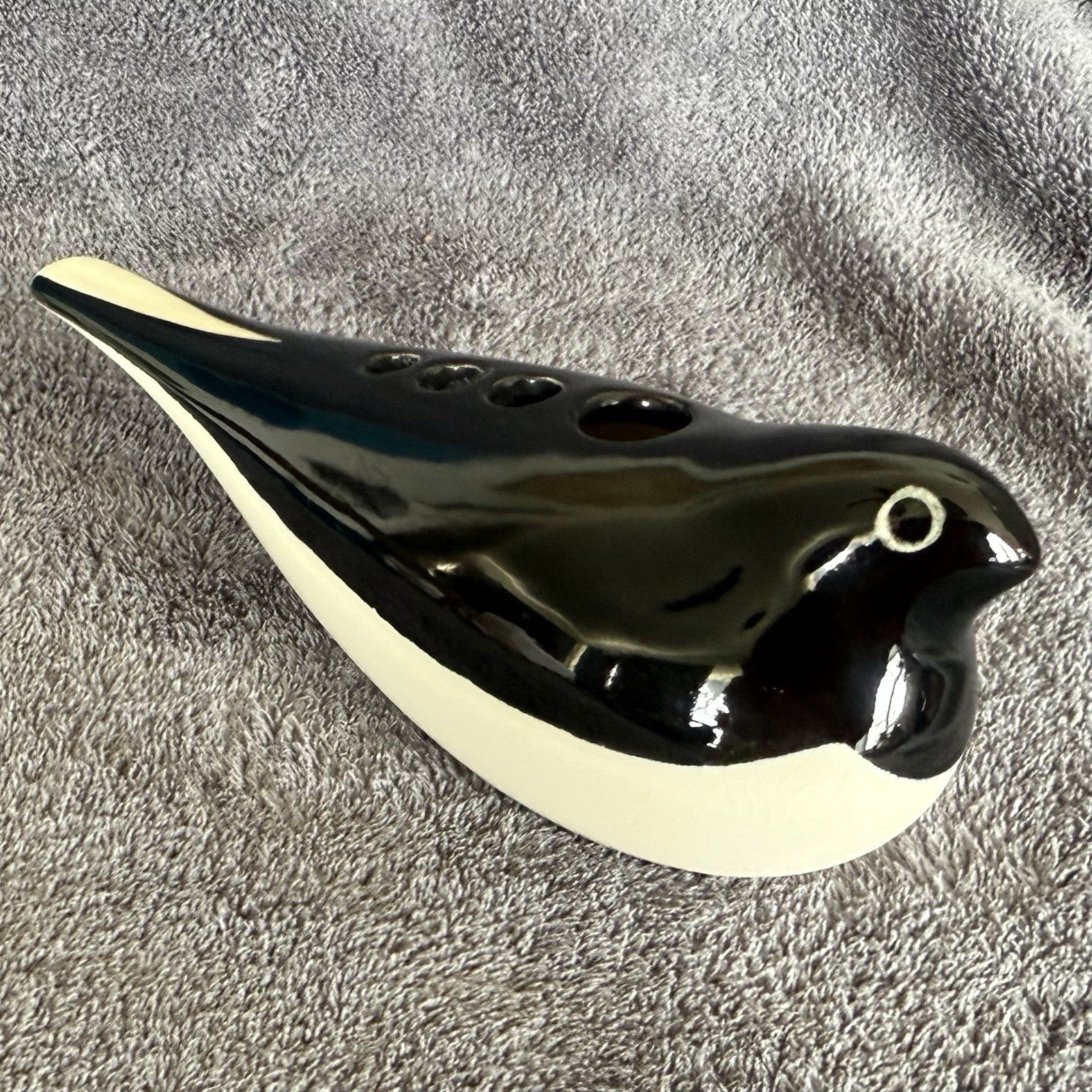 Columbine bird flower holder Vase 2763