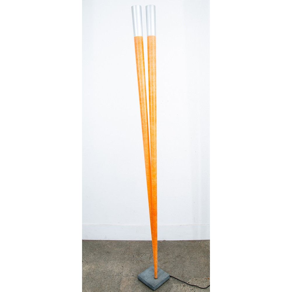 Bamboo Alogena Lamp by Viabizzuno