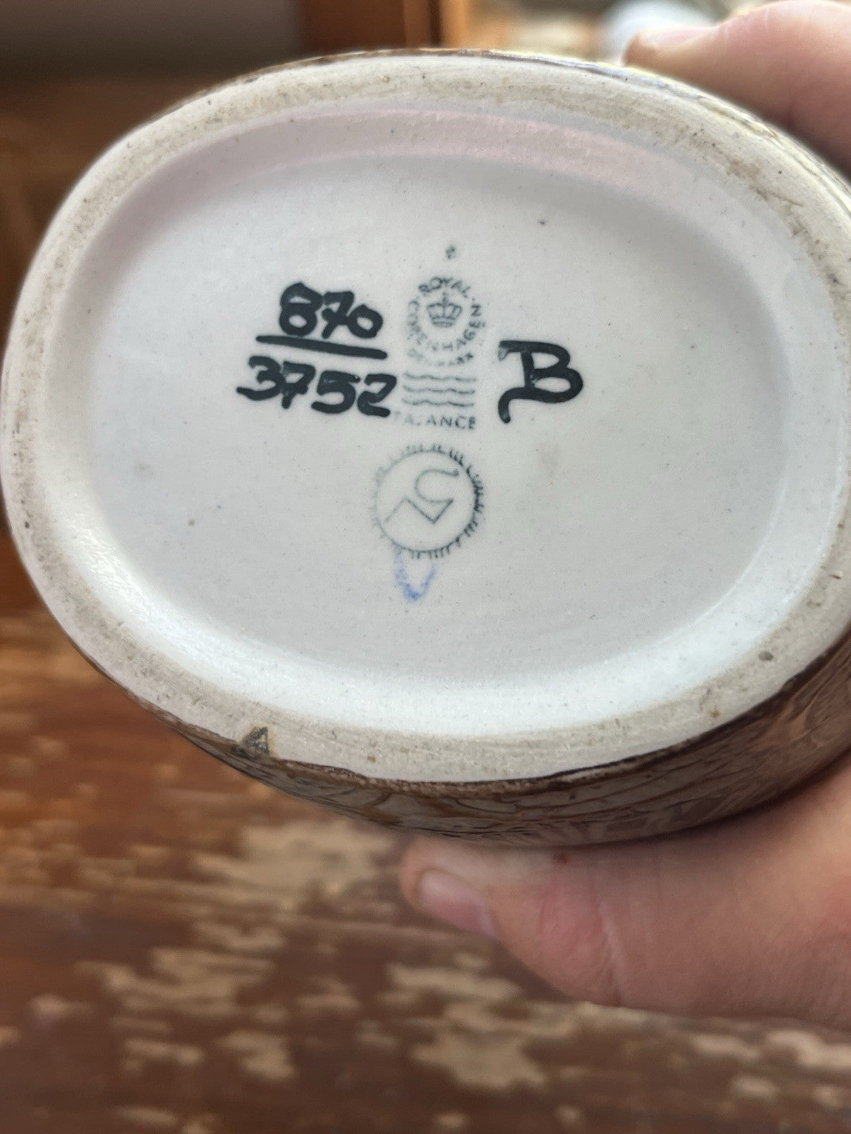 Royal Copenhagen Fajance Baca Vase 870/3752